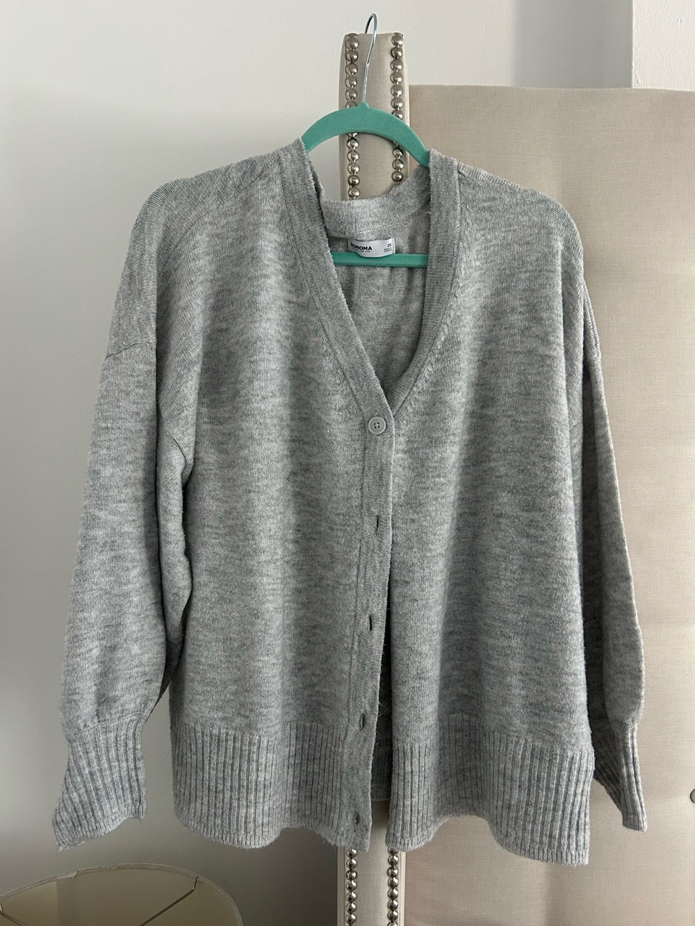 Sonoma gray soft cardigan 2X